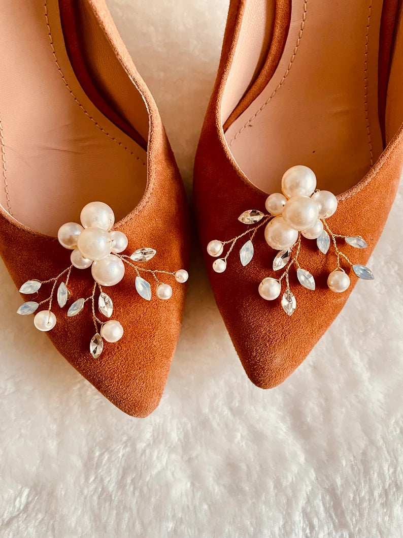 Pearl Shoe clips Wedding Shoe Clip